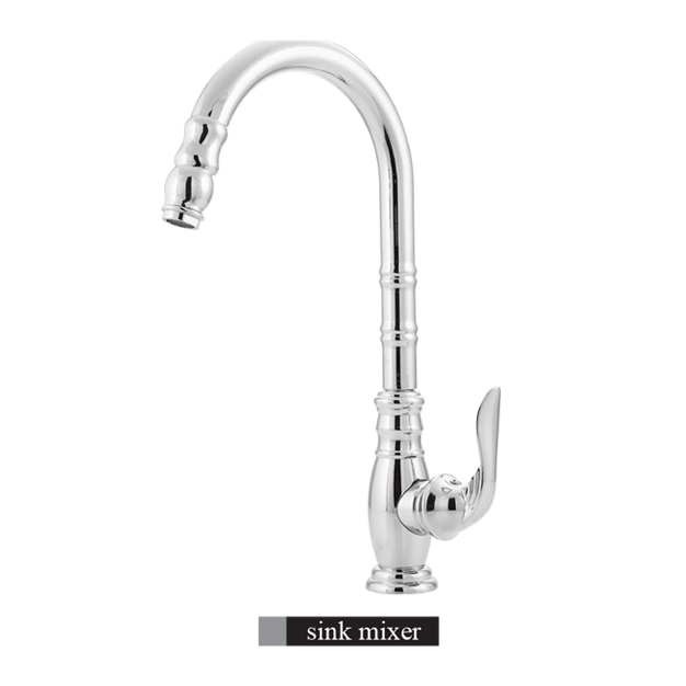 Alvand kitchen faucet Lisa Chrome model