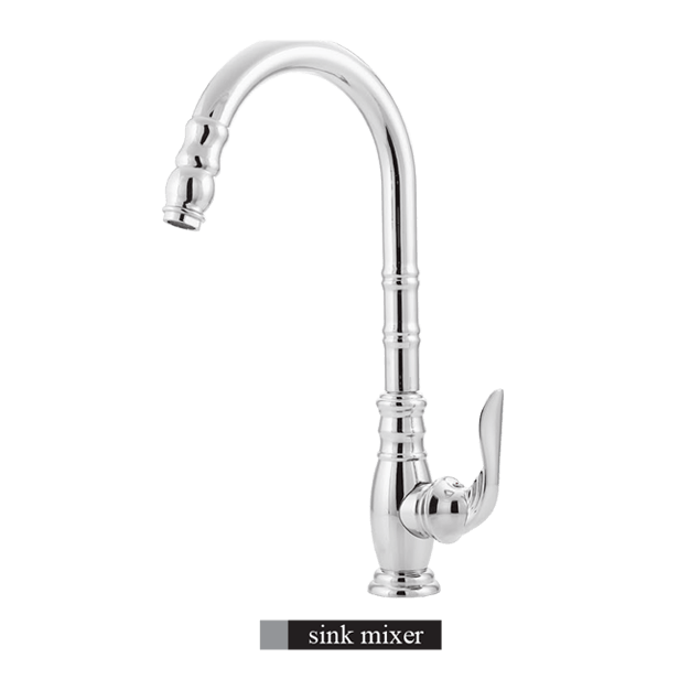 Alvand kitchen faucet Lisa Chrome model